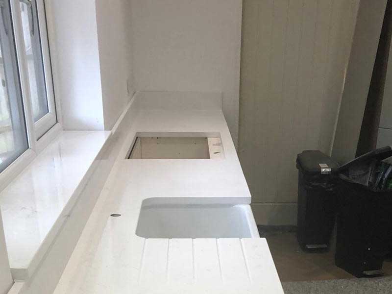 Quartz Porcelain Kitchen Worktop Showroom in London